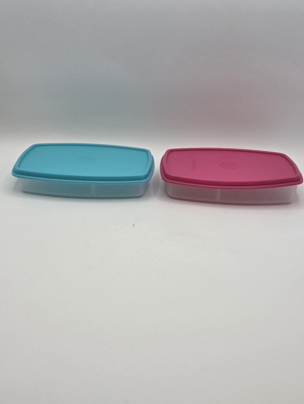 Tupperware Slim Packette Keeper Divided Containers
